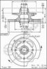 MAZDA 856933251 Brake Disc